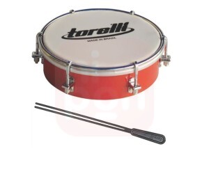 Tamborim 6'' Vermelho - Torelli