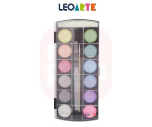 Aquarela Metálica  12 Cores - Leo e Leo