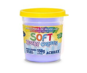 Massa de Modelar 150g Soft Lilás - Acrilex