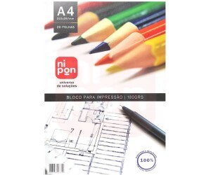 Bloco para Impressão A4 180g - Nipon