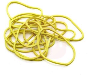 Elástico Amarelo Nº18 55 Unds - Mercur