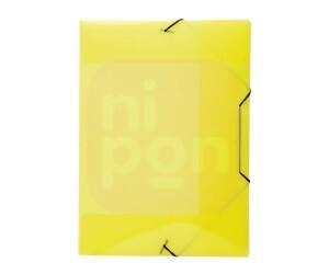 Pasta ABA Elastico Oficio TOP LINE - Amarela