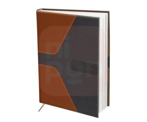 Agenda Executiva Permanente A6 Marrom e Cinza - DAC