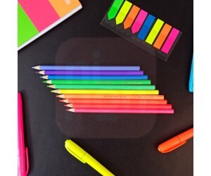 Lápis de Cor 10 Cores Neon - Faber-Castell