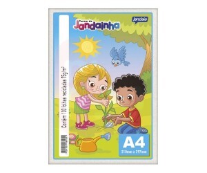 Papel Sulfite A4 100 folhas Reciclado
