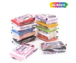 Massa de Biscuit 90g Cores - Acrilex