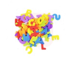 Brinquedo Pedagógico Alfabeto e Numeral em EVA