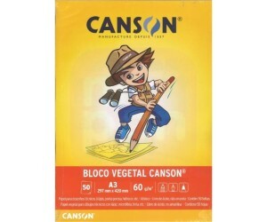 Papel Vegetal A4 60g 50 Folhas - Canson