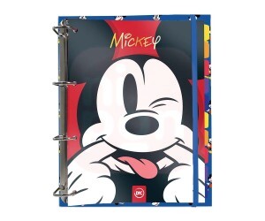 Fichário Universitário com elástico Mickey + 144 Folhas decoradas – 3814