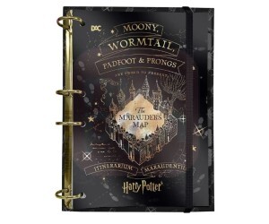 Fichário Colegial Harry Potter Com Elástico Dac