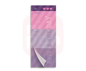 Bloco de anotações com folhas destacáveis DAC College – 4143