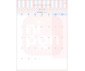 Agenda/Planner 2024 Soho Calendário 12 Folhas - Tilibra