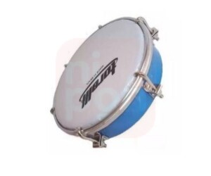 Tamborim 6 ''Torelli TT404 - Pele Leitosa c/ Capa e Baqueta