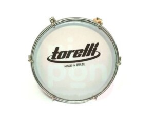 Tamborim 6 ''Torelli TT404 - Pele Leitosa
