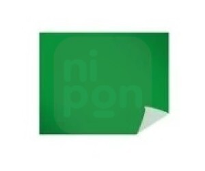 Papel dobradura verde