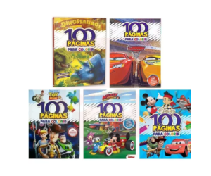 Livro 100 Páginas Para Colorir