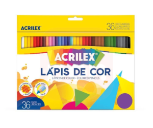 Lápis de Cor 36 Cores - Acrilex