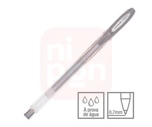 Caneta Signo Noble Metal Prata