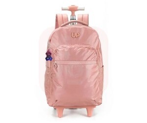 Mochila de Rodinhas Ouro Rose  Escolar - Up4You