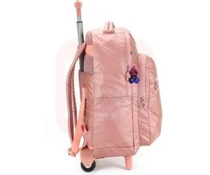 Mochila de Rodinhas Ouro Rose  Escolar - Up4You