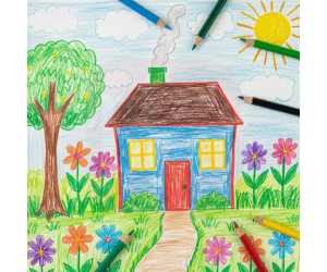 Lápis de Cor Triangular 24 Cores + Apontador - Faber-Castell