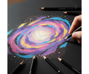 Lápis De Cor Carbon Line 24 Cores Redondo - Leo&leo