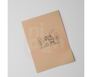 Bloco de Papel Kraft A4 300g