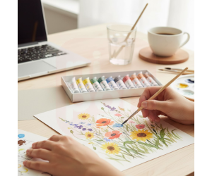 Aquarela Water Colors 12 Cores - Pentel