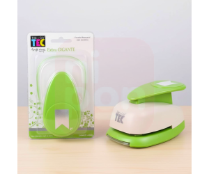 Perfurador de Papel 50mm Formato Bandeirinha – Artesanato